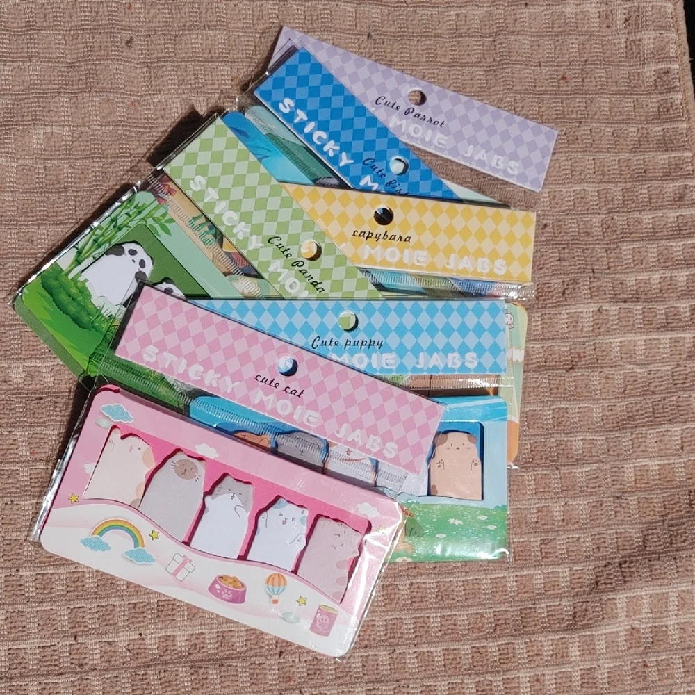 Animal Sticky Tabs Set of 6